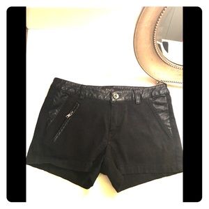 Angl black shorts